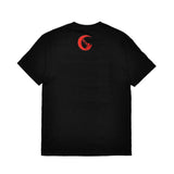 BLACK LOGO TEE