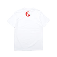 WHITE LOGO TEE