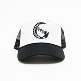 BLACK: LOGO TRUCKER HAT